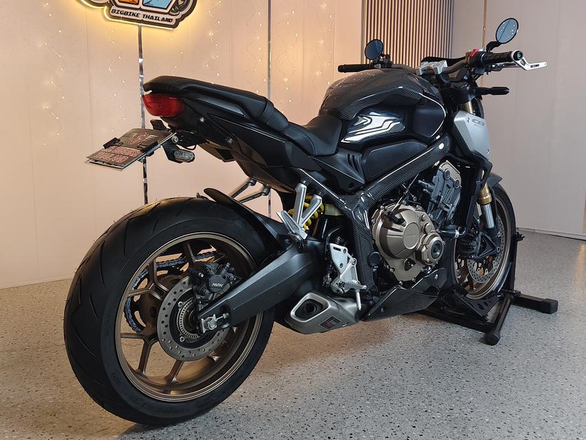 เพียวคาร์บอนทั้งคัน HONDA CB650R รถกลางปี 2019 มือเดียว ทรงดี‼️ รูปที่ 7