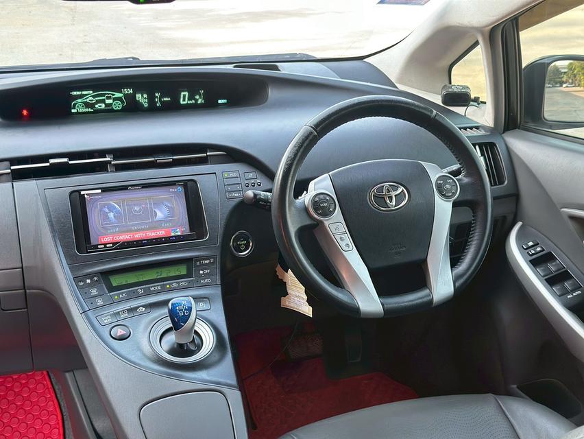 รหัสรถ PAT2052 Toyota Prius 1.8 Standard 2011 สีดำ รูปที่ 13