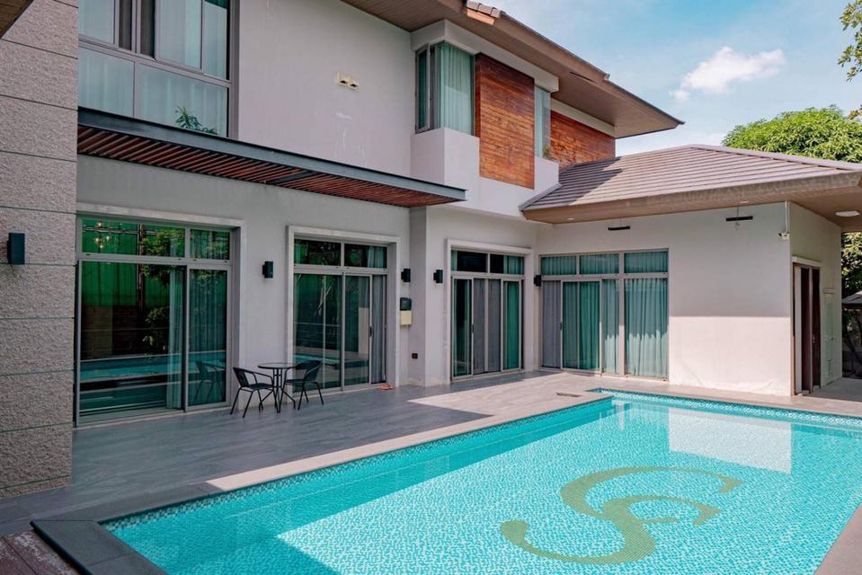 ขายบ้านเดี่ยวสวนหลวง ร.9 บ้านหลังใหญ่ที่ดิน 1 ไร่กว่า ถนนเฉลิมพระเกียรติ ร.9  เยื้องสวนหลวง บึงหนองบอน ทะลุกาญจนาภิเษก ออกบางนาตราด ศรีนครินทร์ 3