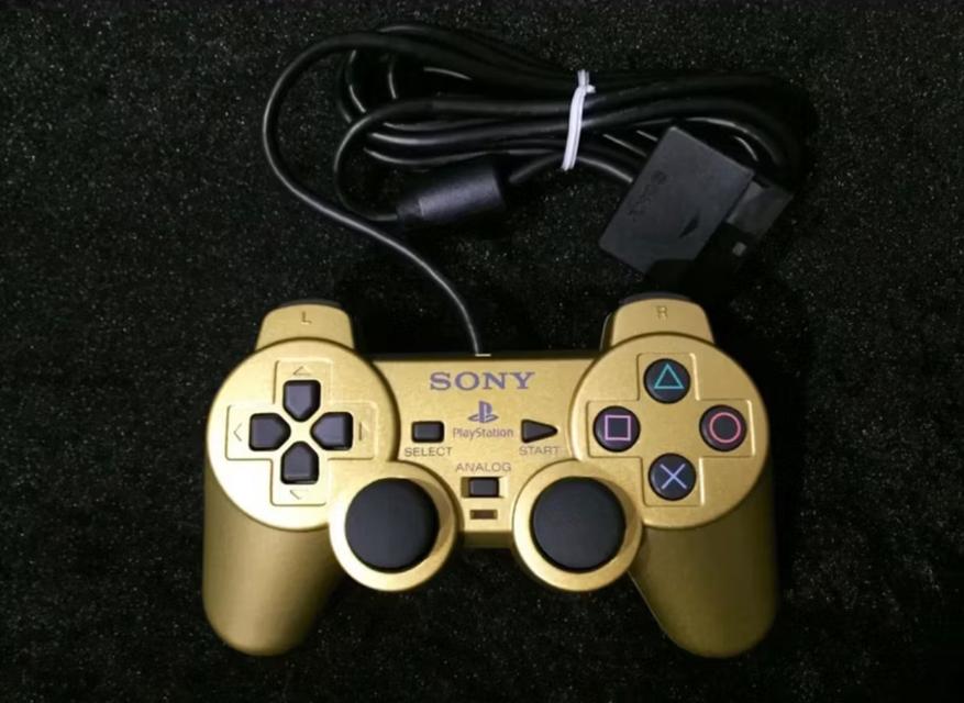 จอยเกมส์ PlayStation 2 PS2 Gundam Controller Gold limited