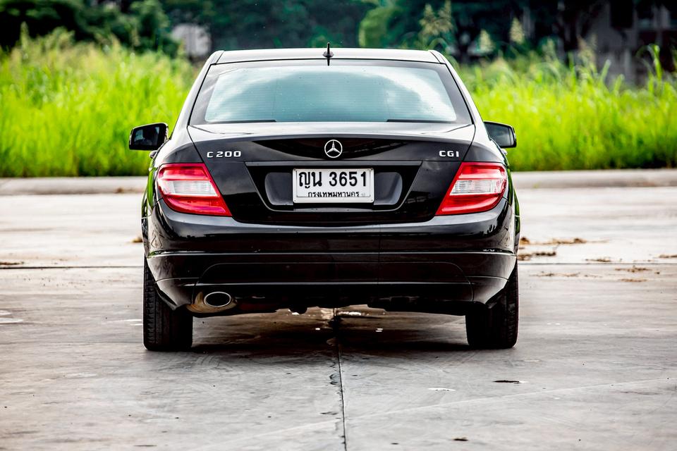 Benz C200 CGI BE ปี 2011 สีดำ มือเดียวป้ายแดง 6