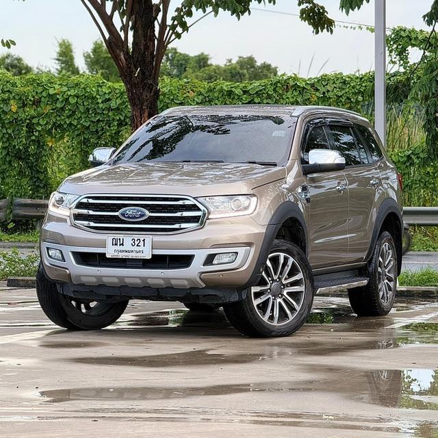 FORD EVEREST 2.0 Bi-Turbo Titanium+ 4WD | ปีจดทะเบียน : 2019 รหัส 12AT321 1