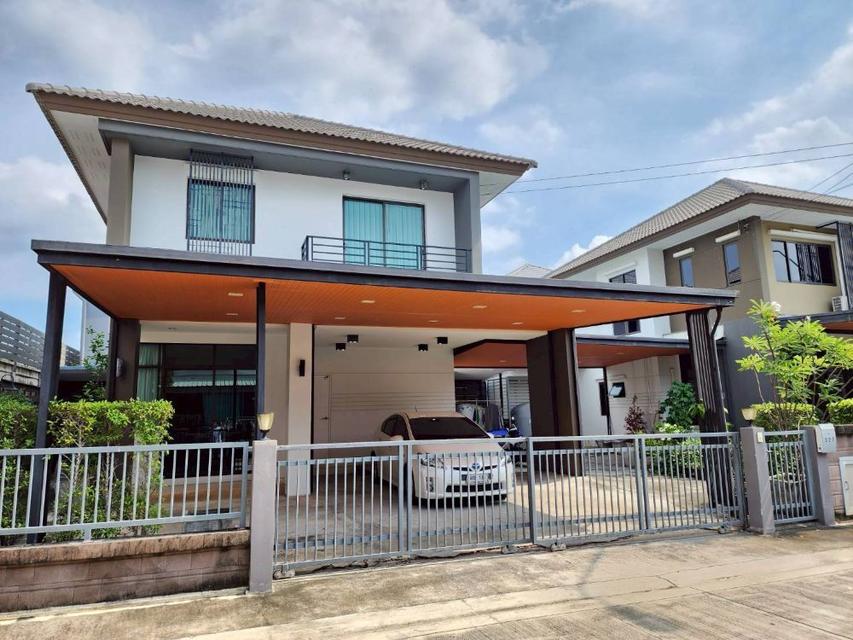 ขายบ้านเดี่ยว 2 ชั้น  หลังมุม เอชเคป ซีรีน บางนา-สุขาภิบาล 2 ขนาด 58.2 ตร.วา ย่าน ประเวศ กรุงเทพฯ 1