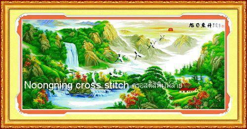 ร้าน Noongning Cross stitch ครอสติสพิมพ์ลาย จำหน่ายอุปกรณ์ครอสติส ภาพติดเพชร1561 10