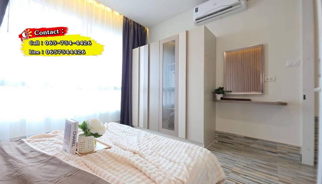 Happy Condo Ladprao 101 ห้องขนาด 36 ตารางเมตร 1 ห้องนอน ชั้น5 ตึก North ตกแต่งใหม่ พร้อมเข้าอยู่ (เลี้ยงสัตว์ได้) 6