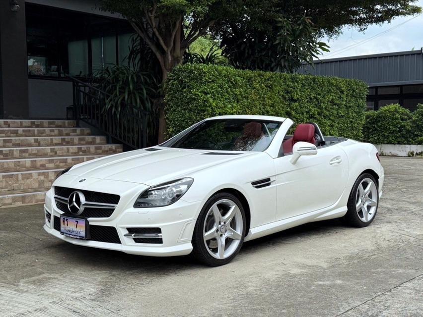 2016 BENZ SLK ( 9 เกียร์ ) รถออกศูนย์ BENZ THAILAND รถวิ่งน้อยเพียง 41,222 กม รถไม่เคยมีอุบัติเหตุครับ 4