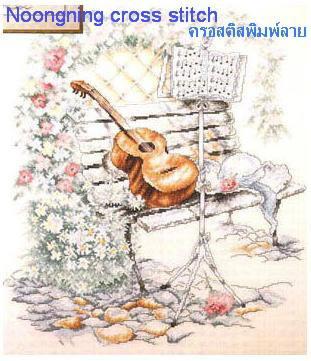 ร้าน Noongning Cross stitch ครอสติสพิมพ์ลาย จำหน่ายอุปกรณ์ครอสติส ภาพติดเพชร2096 10