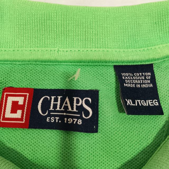 เสื้อคอปก Chaps สีเขียว รูปที่ 3