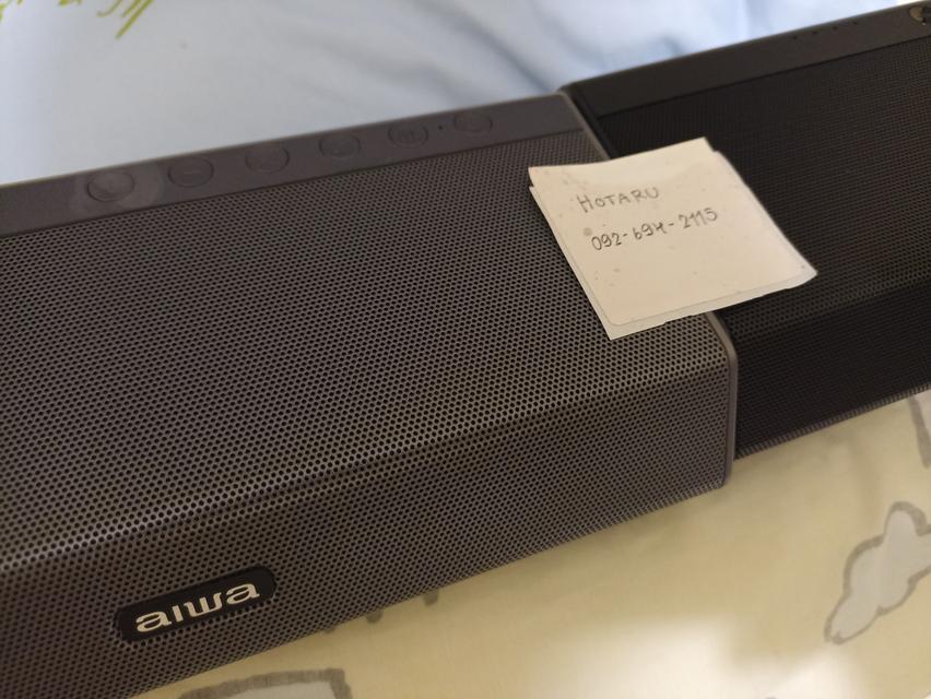 Aiwa SB-X150 ลำโพงพกพา 2 ตัว Pair คู่ได้