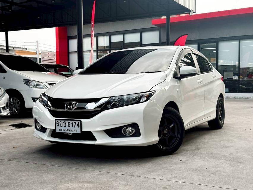 ขายรถ Honda City 1.5S Sedan ปี 2014 สีขาว เกียร์ธรรมดา
