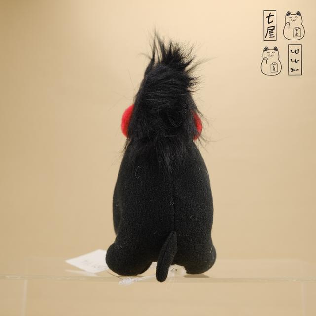พวงกุญแจ ตุ๊กตา ช้างดำ แมมมอธ แมมมูท 🐘 Black Woolly Mammoth Elephant・MAMMUT・First Zip Backpack Mascot ~ Keychain ~ 11 cm 🖤 รูปที่ 6