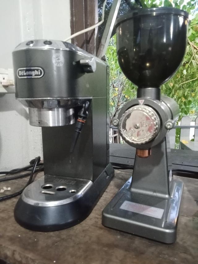 เครื่องชงกาแฟสดพร้อมเครื่องบด