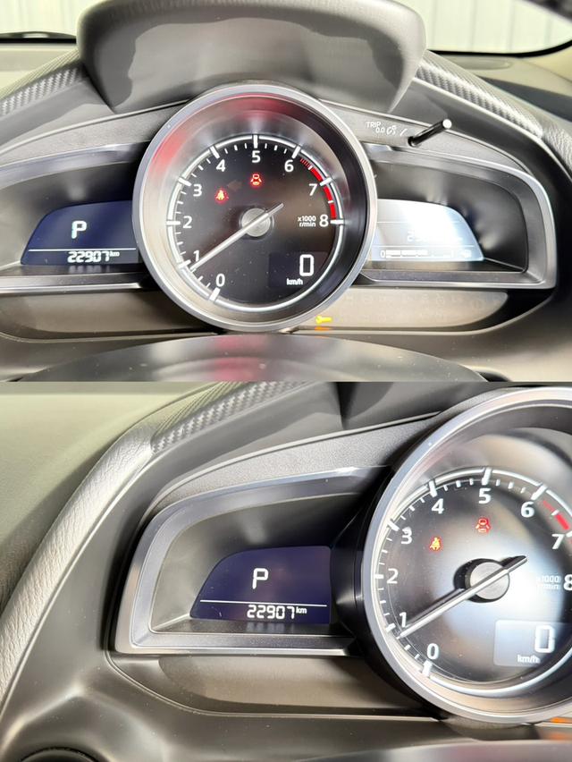 ⭐ รถมือเดียว ⭐ไมล์น้อย 22,xxx km. Mazda2 รุ่น 1.3S Leather เบนซิน รูปที่ 15
