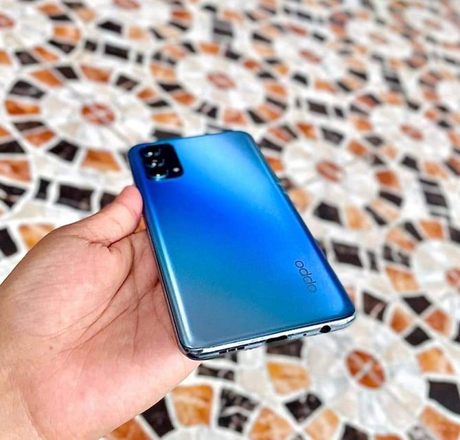 Oppo Reno 4 สีฟ้า เครื่องศูนย์ไทย ความจำ128กิ๊ก 7