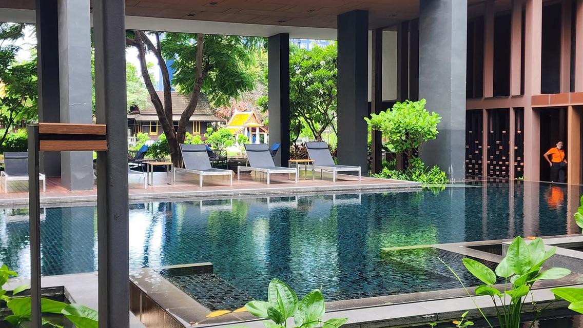 ขายคอนโค hasu haus สุขุมวิท 77  ขนาด 32 ตร.ม. ชั้น2✅ เพีบง 3.7 ลบ. 1