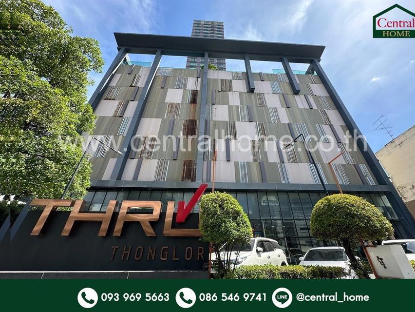 คอนโด ทรู ทองหล่อ Thru Thonglor 2 ห้องนอน เฟอร์นิเจอร์ครบ พร้อมอยู่ 