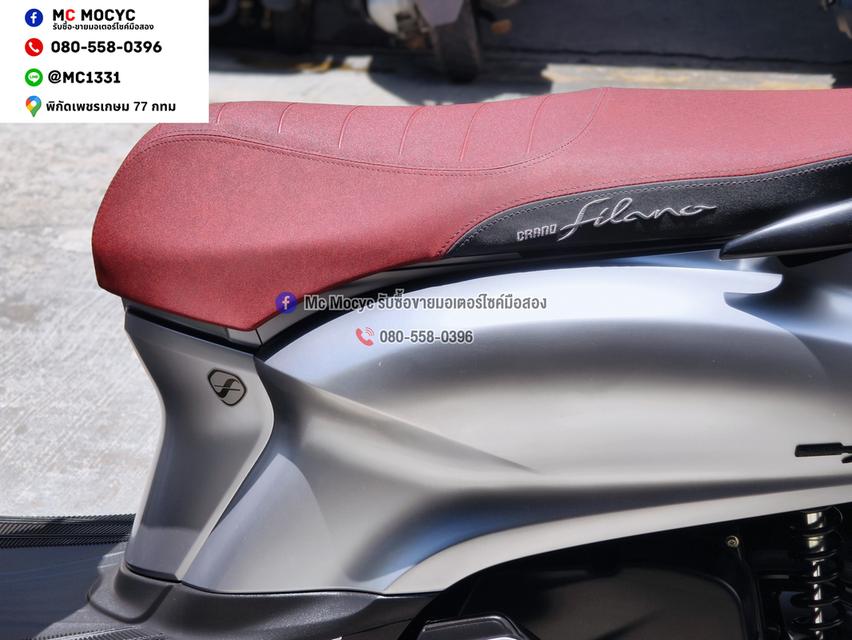 Grand Filano Hybrid 2024 วิ่ง400โล รุ่นTOPกุญแจรีโมทบุคเซอวิสครบรถบ้านแท้มือเดียว NO1491 รูปที่ 15
