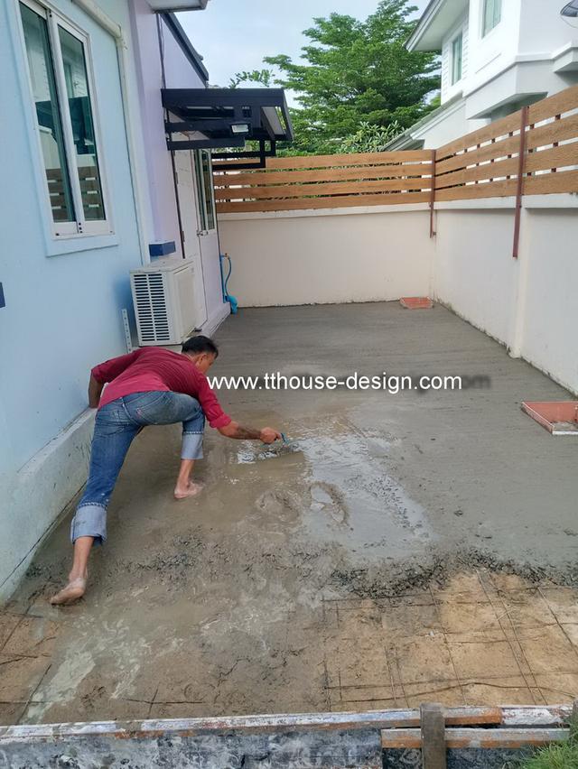 รับเหมา ต่อเติม โครงหลังคา กันสาด ห้องครัว ก่อฉาบ/เทพื้นปูกระเบื้อง 0950920028 รูปที่ 15