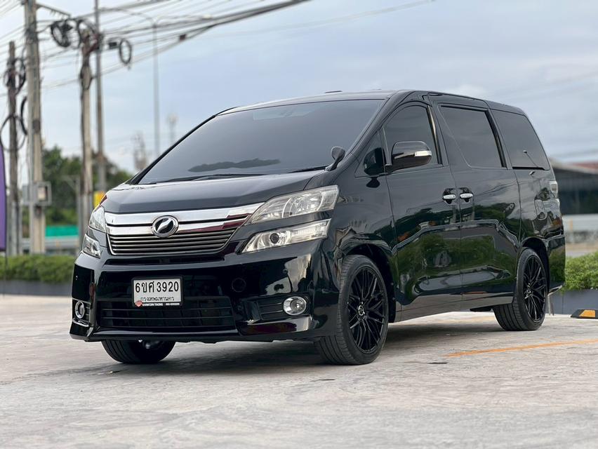 ปี 2012 TOYOTA VELLFIRE, 2.4 V โฉม ปี08-14 สีดำ เกียร์ออโต้