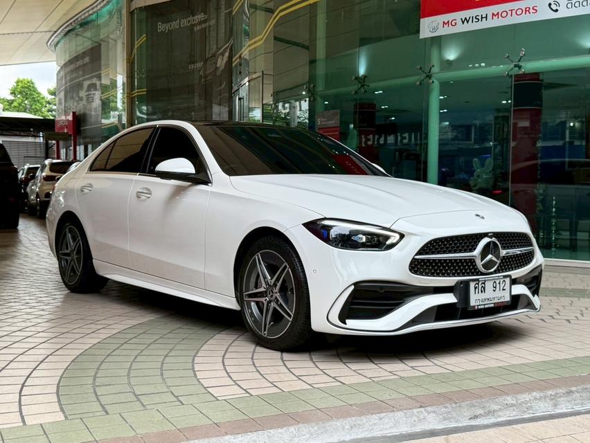 รหัสรถ WMT912 BENZ C350e AMG Dynamic รถปี 2023 จดปี 2025