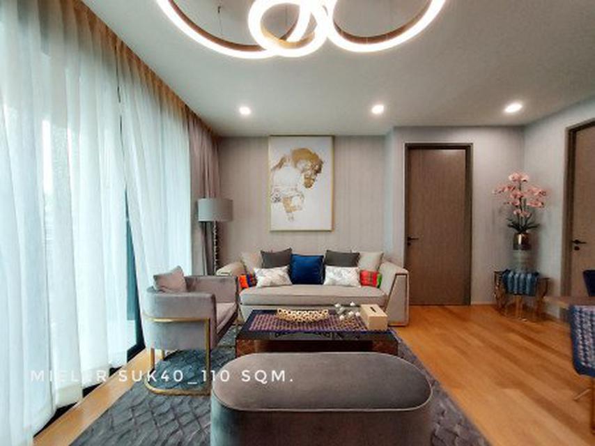 ให้เช่า คอนโด 2 ห้องนอนหรู สภาพใหม่เอี่ยม Mieler Sukhumvit40 Luxury Condominium 110 ตรม. ตกแต่งสไตล์ไทยโมเดิรน์ 3