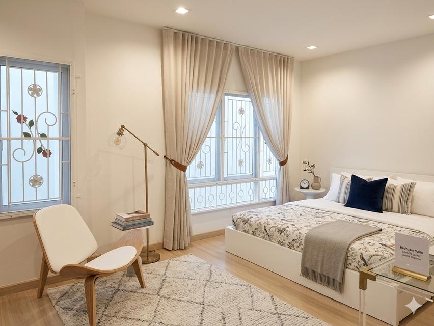 บ้านทาวโฮม ตั้งบน ถนนเมน พิมลราช บางบัวทอง 7