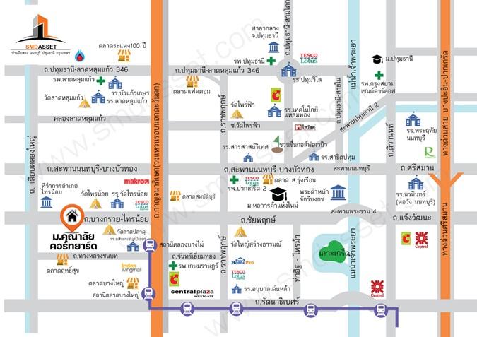 บ้านเดี่ยว 2 ชั้น รีโนเวทใหม่ พร้อมอยู่ ม.คุณาลัย คอร์ทยาร์ด บ้านกล้วย–ไทรน้อย (ต้นโครงการ) 11