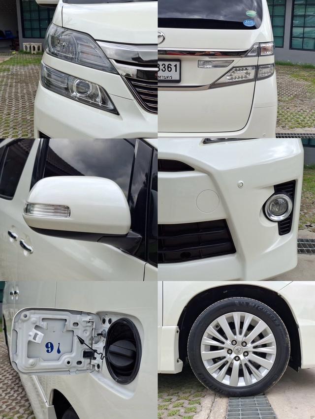 รหัสรถ KN8361 TOYOTA VELLFIRE 2.4 ZG EDITIONปี 2014  15