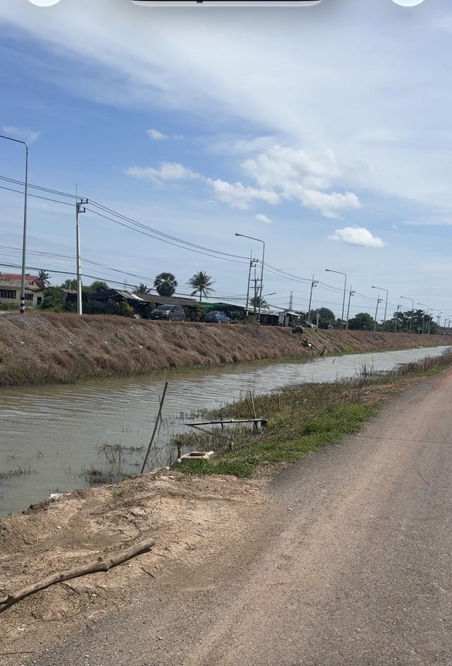ขายที่นาสวยติดถนนสาธารณะ ติดลำน้ำ ต.ก้อนแก้ว อ.คลองเขื่อน จ.ฉะเชิงเทรา 5