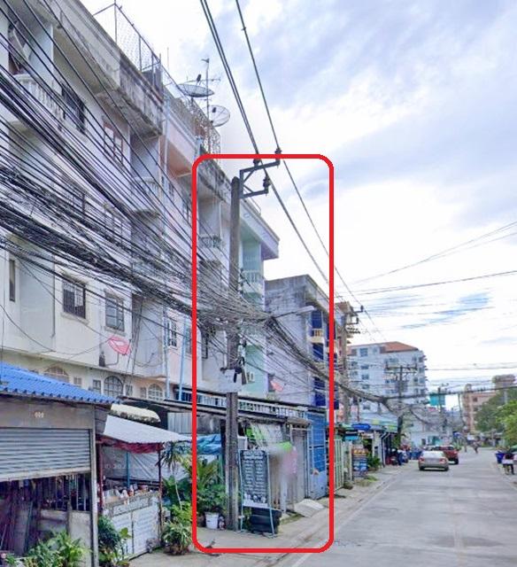 รวมดาดฟ้า 352 ตร.ม.MRT ศรีแบริ่ง 600ม.21 ตร.วา.ให้เช่าอาคาร 4.5ชั้น นานาชาติไทย-สิงคโปร์ 1.1 กม.4นอน 4น้ำ รพ.ศิครินทร์ 2
