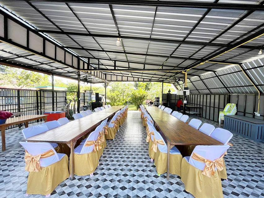 รีสอร์ทพร้อมกิจการ 6 ไร่ ติดเขื่อนสิรินธร กิจกรรมล่องแพ สระว่ายน้ำ ห้องจัดเลี้ยง จังหวัดอุบลราชธานี 5