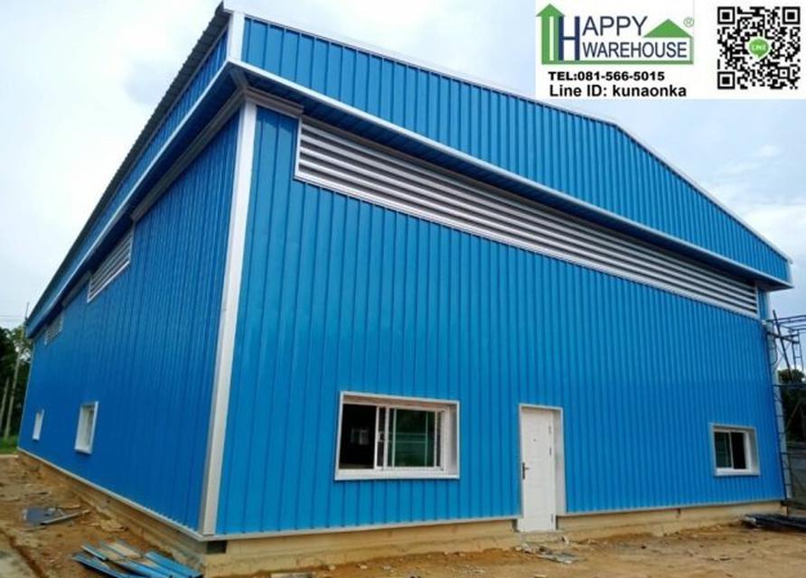 รับสร้างโกดังสำเร็จรูป โรงงาน คลังสินค้า 3 สร้างทั่วประเทศ ออกแบบประเมินราคาฟรี T0815665015 รูปที่ 6