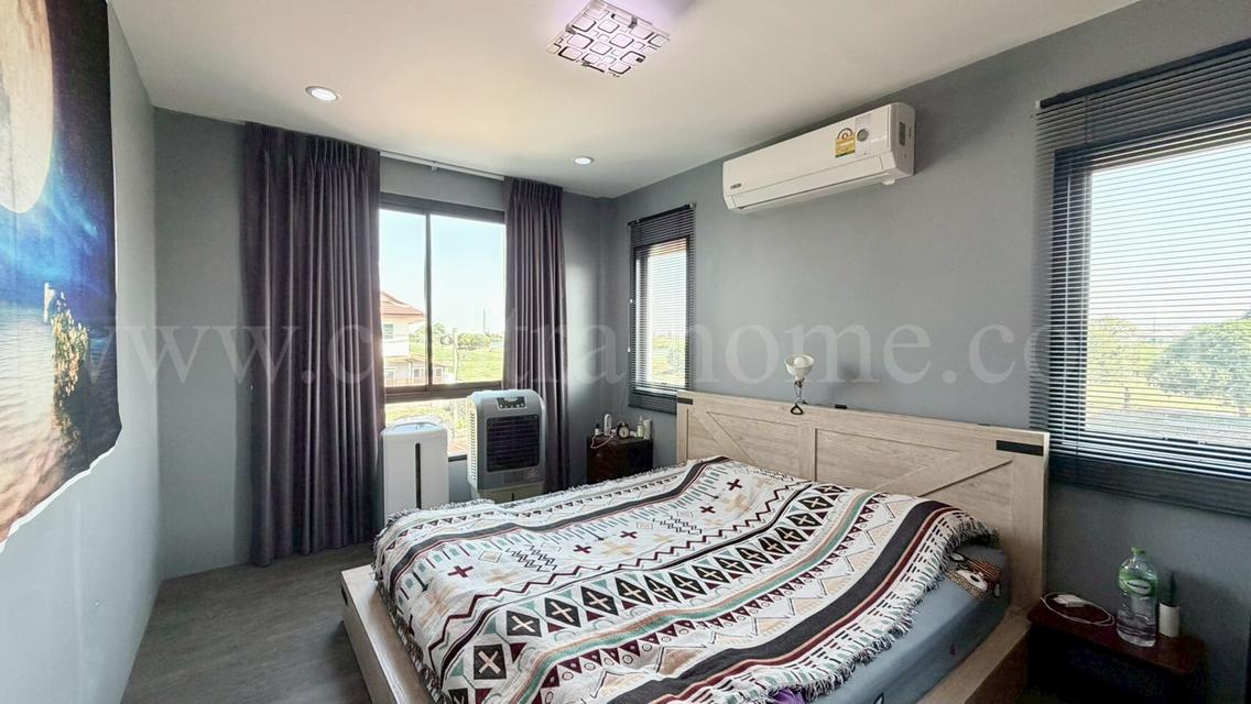 ทาวน์โฮม เด่นชัย คลองกันยา บางพลี หลังริม พื้นที่กว้าง ตกแต่งสไตล์ลอฟท์ 16