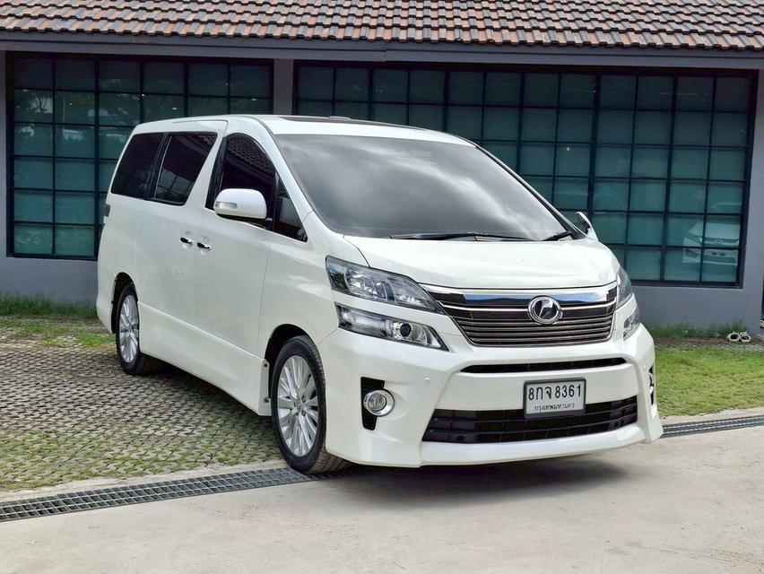 รหัสรถ KN8361 TOYOTA VELLFIRE 2.4 ZG EDITION ปี 2014