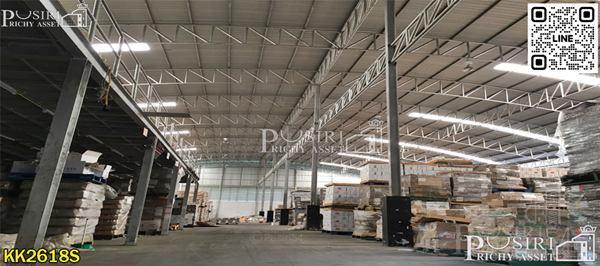 ขาย/ให้เช่าโรงงาน 6 ไร่ ผลิตและเก็บของได้เต็มที่ เดินทางสุดสะดวก ใกล้ทั้ง สาย 5 และเพชรเกษม - KK2618S 1