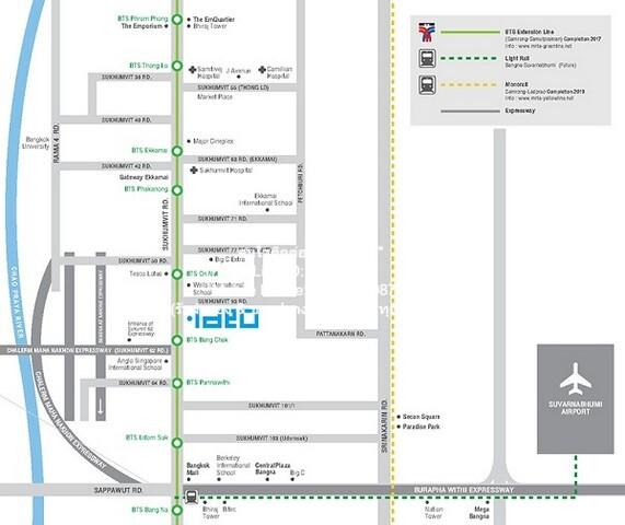 ให้เช่า RENT คอนโดมิเนียม ไอดีโอ สุขุมวิท 93 33SQ.M. 18000 บ. ใกล้ BTS บางจาก ทำเลดีๆ 2