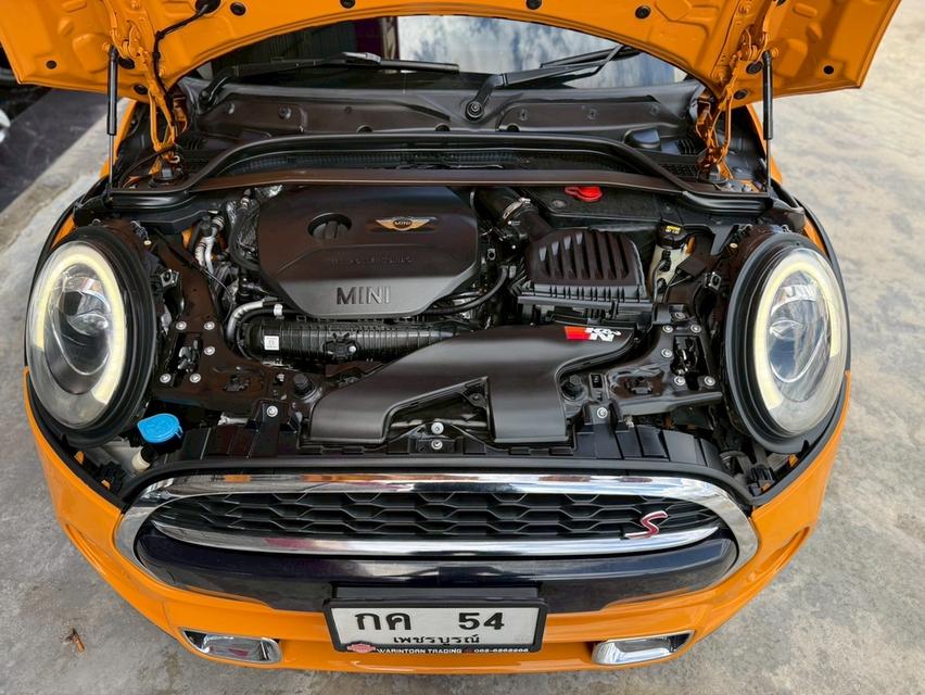 2015 Mini COOPER S, 2.0 F55 S 5-Door Hatchback สีเหลืองสวยจัด สีเหลืองยอดนิยม รูปที่ 14
