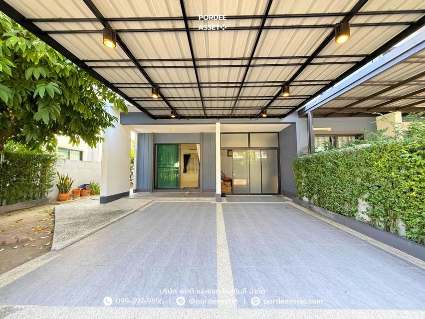 ขาย!! บ้านแฝด คณาสิริ ศาลายา-ปิ่นเกล้า ( ขนาด 35 ตร.ว.หลังบ้านไม่ชนใคร ) ซ.ถนนสำเร็จพัฒนา บางกรวย นนทบุรี : Kanasiri Salaya - Pinklao 2