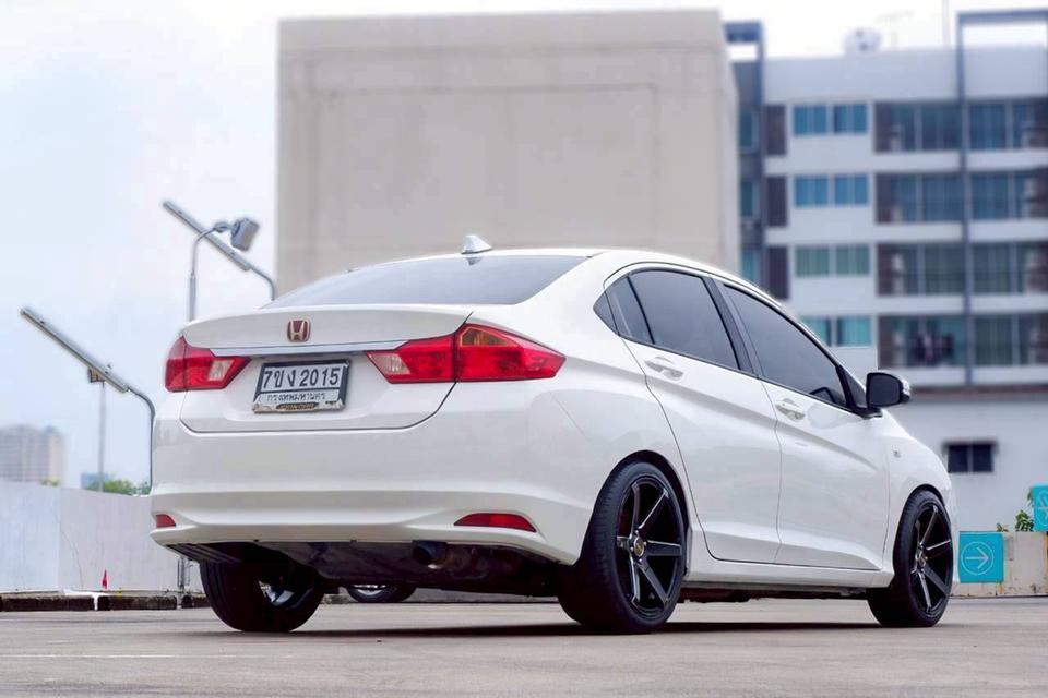 รหัสรถ QT2015 Honda city 1.5s เกียร์ m/t สีขาว ปี2014 9