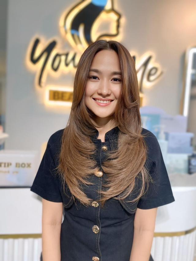 You&Me Beauty Salon Huahin (ยูแอนด์มี บิวตี้ ซาลอน หัวหิน) ร้านทำผมประจวบฯ ออกเเบบทรงผม ทำสีผม ยืดผม ดัดผม ซ่อมผมเสีย ทำเล็บ ต่อขนตา ประจวบคีรีขันธ์ รูปที่ 15