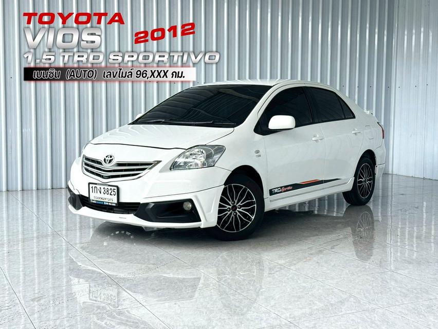 ไม่ผ่านนายหน้าซื้อกับผู้จัดการเต็นท์ Toyota Vios 1.5 TRD Sportivo ไมล์ 96,xxx