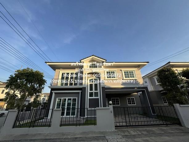บ้าน ขายบ้านเดี่ยวใหม่ 2 ชั้น ถ.ราชพฤกษ์-ปทุมธานี 50.30 ตร.ว. 4 น 4 น้ำ 2 จอดรถ ราคา 6.69 ล้านบาท 56 ตาราง.วา 4BR 709000