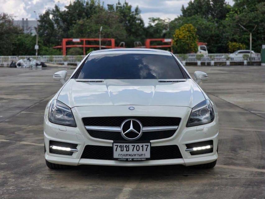 ขาย Benz SLK200 AMG Package R172 ปี 2013 สีขาว รถสวย พร้อมใช้งาน รูปที่ 2