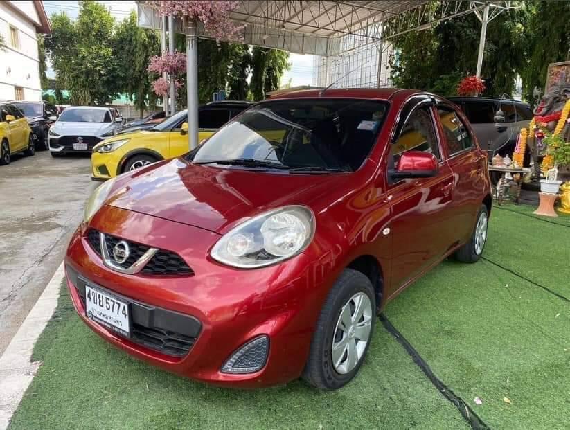 NISSAN MARCH ตัว E ปี2022   มีAIRBAG 2 ใบ ABS  วิทยุ CD. กระจกไฟ้า  เครื่อง1.2cc. เกียร์AUTO  3