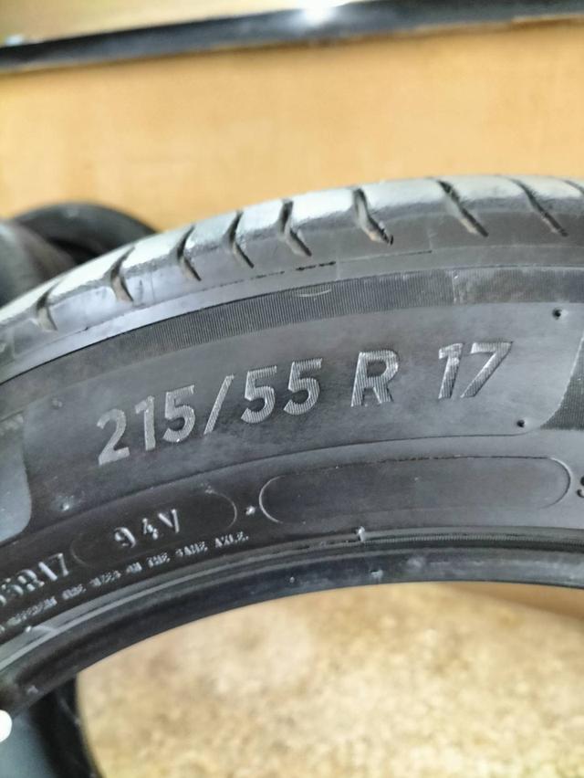 ยางรถยนต์มือสอง MICHELIN ปี 2019 (215/55 R 17)