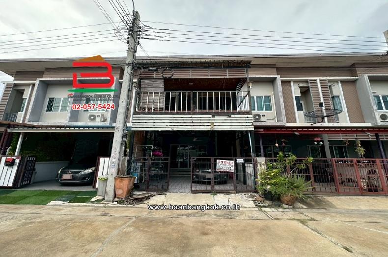 ทาวน์โฮม โครงการ เดอะเบลส ชัยพฤกษ์ เนื้อที่ 20 ตร.ว ตำบลละหาร อำเภอบางบัวทอง จังหวัดนนทบุรี 1