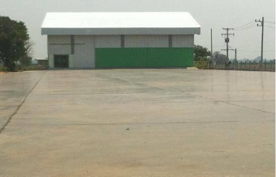 #ขายและให้เช่าโกดังโรงงานอำเภอหันคา จังหวัดชัยนาท ที่ดิน 7 ไร่  พื้นที่ 2800 ตรม 2อาคาร 4