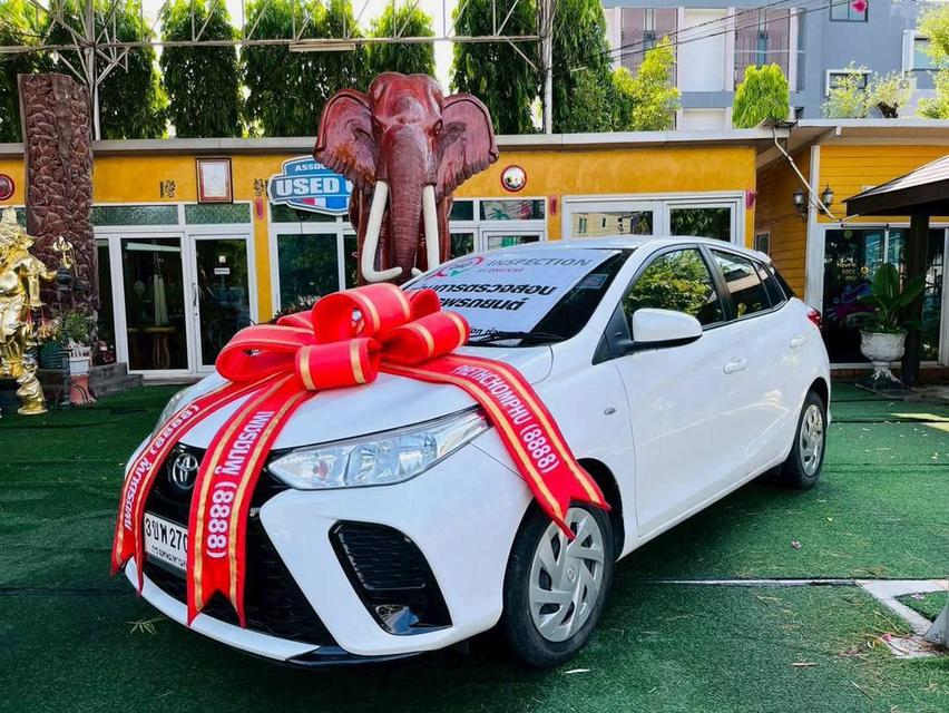 Toyota  Yaris entry +ติดlpg auto ปี 2022 รูปที่ 2