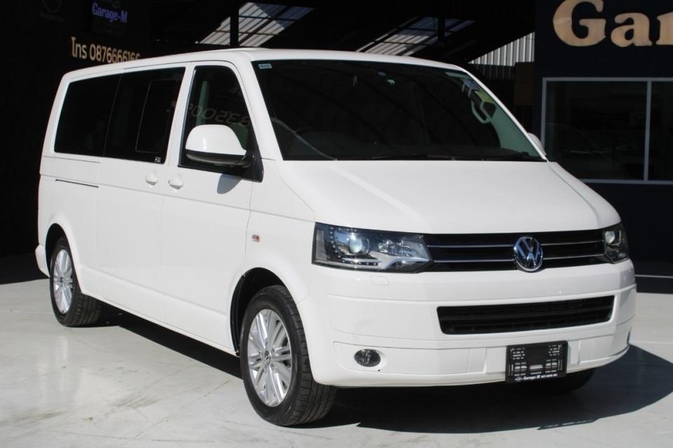 Volkswagen Caravelle T5.ดีเซล Bi-TDI ไฟหน้า LED ปี 16 รหัส JRS53 5