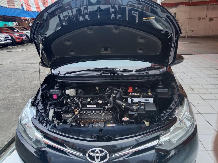 Toyota Vios 1.5E ปี 2016 ฝาขาว รถบอดี้สวยไม่มีชนหนัก ไมล์ 150,XXX ไม่เคยแก๊ส 10